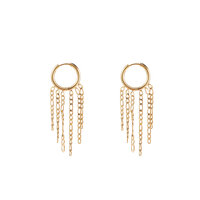 Hoop + 5 chains - Gold
