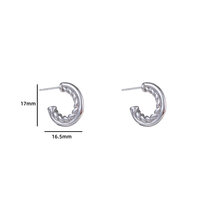 Cute Hoop - Silver