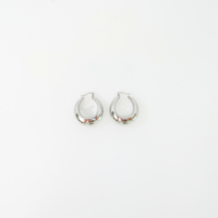 Luna Hoops - Silver