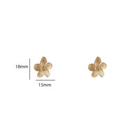 Daisy Studs &ndash; Gold
