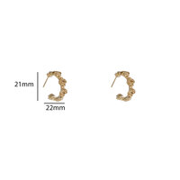 Rose Garden Hoops &ndash; Gold