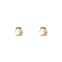 Bloom Hoops &ndash; Gold
