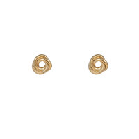 Twist Studs &ndash; Gold