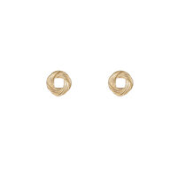 Braided Knot Studs &ndash; Gold