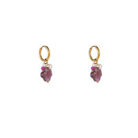 Flora Hoops &ndash; Purple