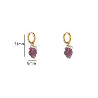Flora Hoops &ndash; Purple