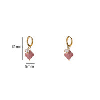 Flora Hoops &ndash; Pink