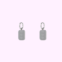 Heart Tags - Silver