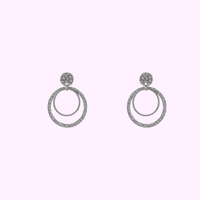 Eclipse Circles - Silver