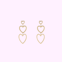 Triple Hearts - Gold