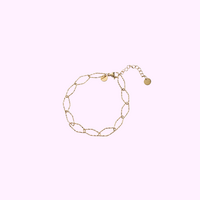 Twisted Links Bracelet - Gold