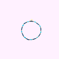 Mystic Beads Bracelet - Blue