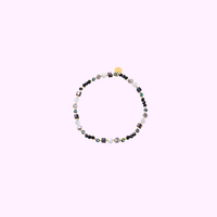 Zenith Beads Bracelet - Black
