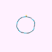 Zenith Beads Bracelet - Blue