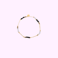 Enigma Beads Bracelet - Black