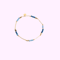Enigma Beads Bracelet - Blue