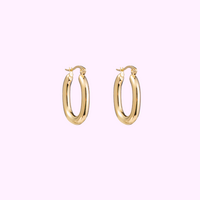 Bold Hoops - Gold