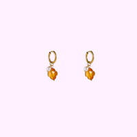 Flora Hoops &ndash; Orange