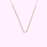 Mini Dot Necklace - Gold