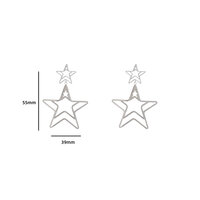 Radiant Star Earring - Silver