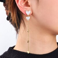 Pearl Love Earring - Gold