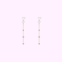 Pearl Love Earring - Gold