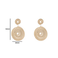 Twist Up Earring - Gold