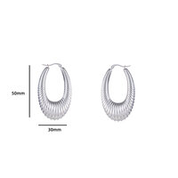 Bold Oval Hoop - Gold