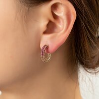 Shimmer Circle - Purple