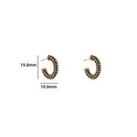 Shimmer Circle - Black