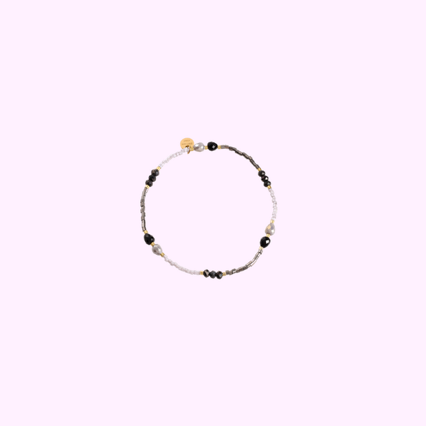 Aura Beads Bracelet - Black