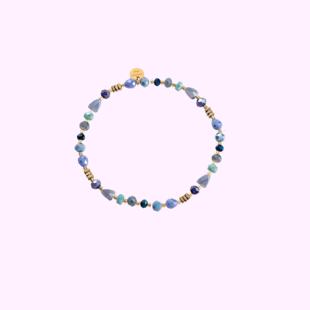 Celestial Beads Bracelet - Blue