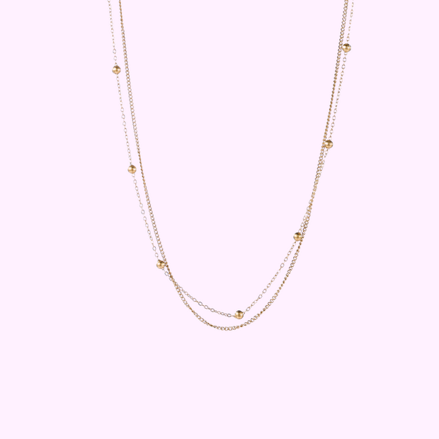 Layered Necklace - Gold