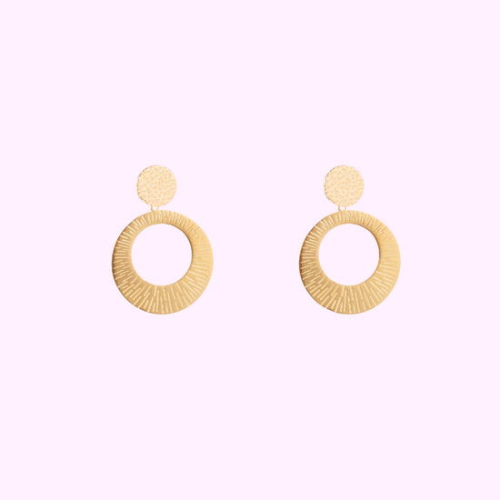 Big Sun Dangle - Gold
