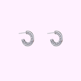 Cute Hoop - Silver