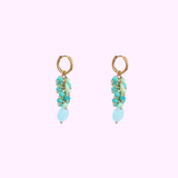 Summer Bunch Hoop - Gold and Green