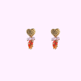 Heart Bunch - Gold and Red