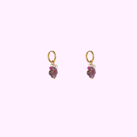 Flora Hoops – Purple