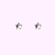 Star Studs – Silver