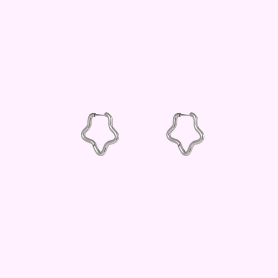 Cloud Hoops – Silver