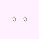 Rose Garden Hoops – Gold