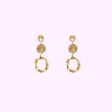 Organic Circle Drops – Gold