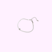 Shell Heart Bracelet – Silver