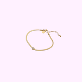 Shell Heart Bracelet – Gold