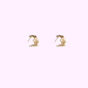 Bloom Hoops – Gold