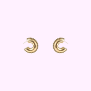 Bold Hollow Hoop - Gold