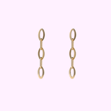 Classic Oval Drop - Gold