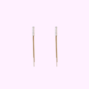 Sparkle Duo Earring - Gold