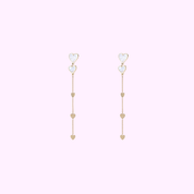 Pearl Love Earring - Gold