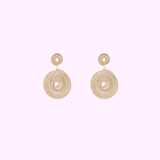 Twist Up Earring - Gold
